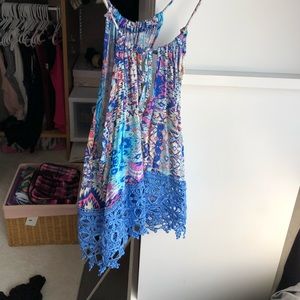 High Neck Lace Halter!